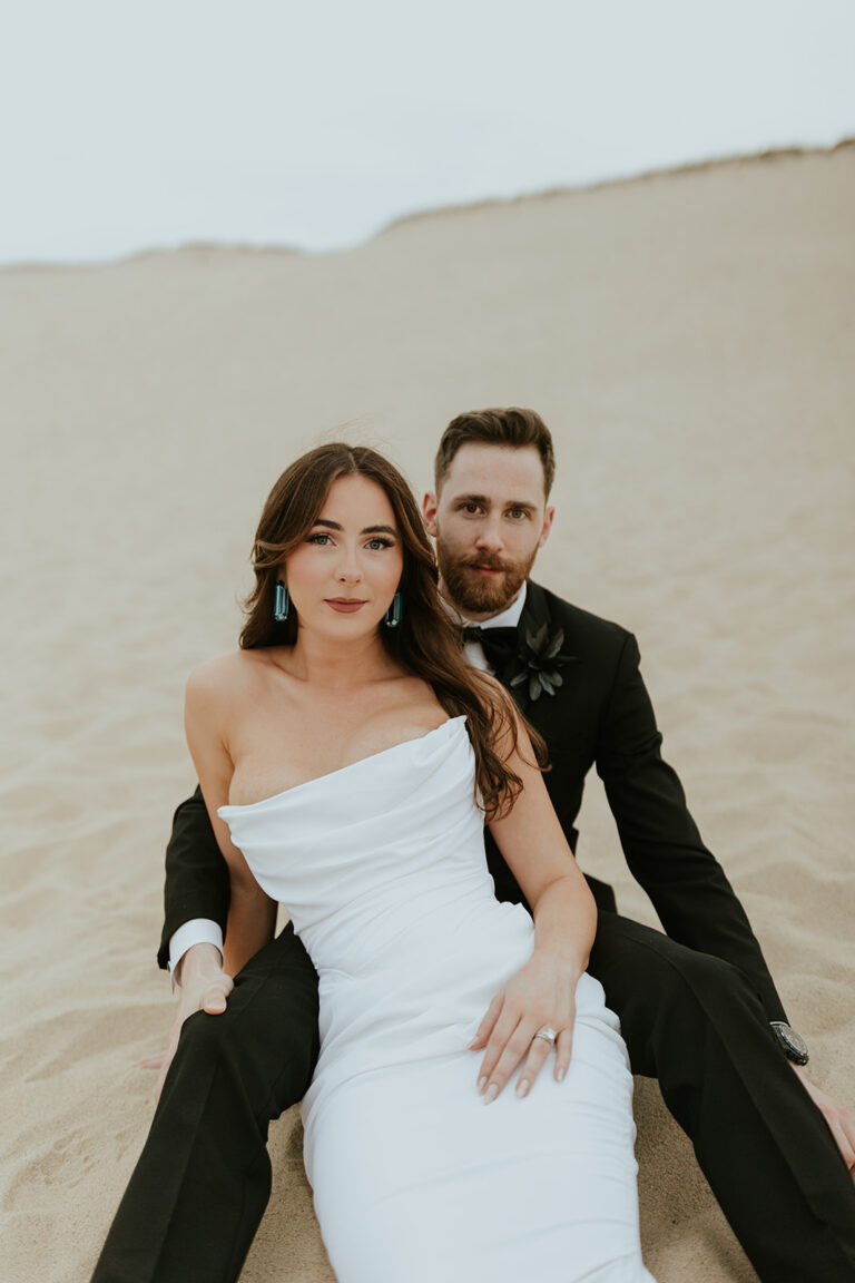 Connor & Chris in the sand dunes of P-Town